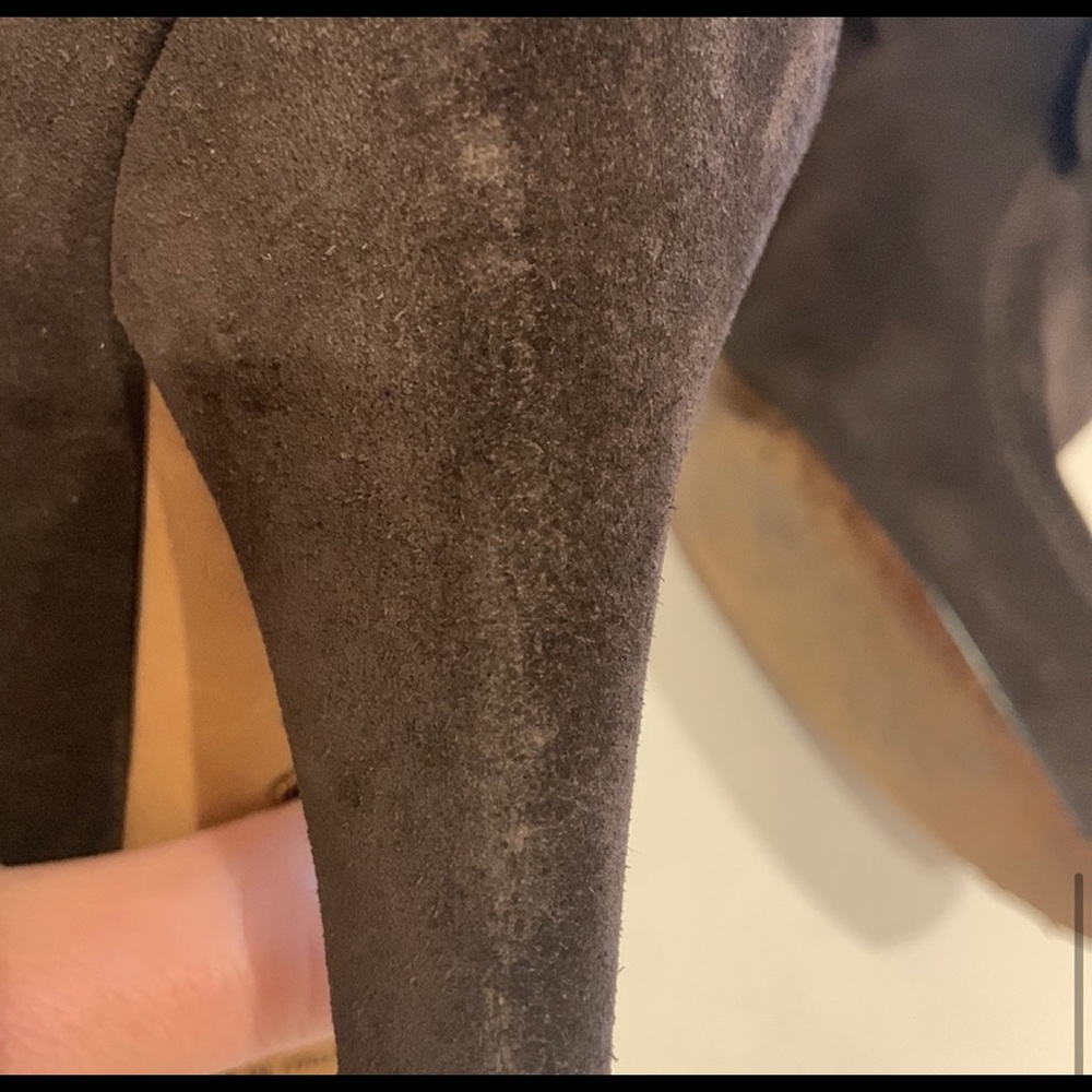 Authentic Gucci chocolate fringe bootie - Picture 9 of 10
